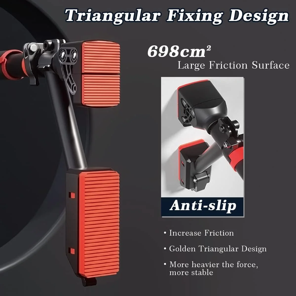 میله بارفیکس درب، میله چانه قاب درب با عرض قابل تنظیم قفل شونده تمرین بالاتنه با تراز سنج بدون پیچ نصب شده روی دیوار، تجهیزات ورزشی خانگی ضد لغزش برای ورزش در خانه