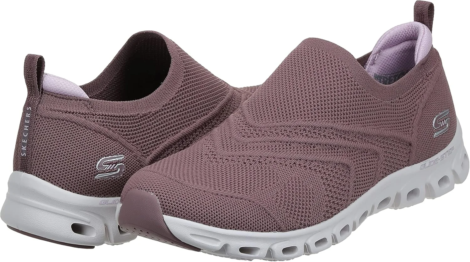کفش زنانه اسکچرز مدل GLIDE-STEP، بنفش مایل به ارغوانی، سایز 39 اروپا