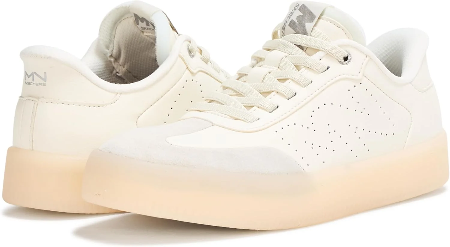 کفش ورزشی زنانه اسکیچرز مدل سالسا کاپ - اسکایلر، بدون نیاز به بند و پوشیدن آسان