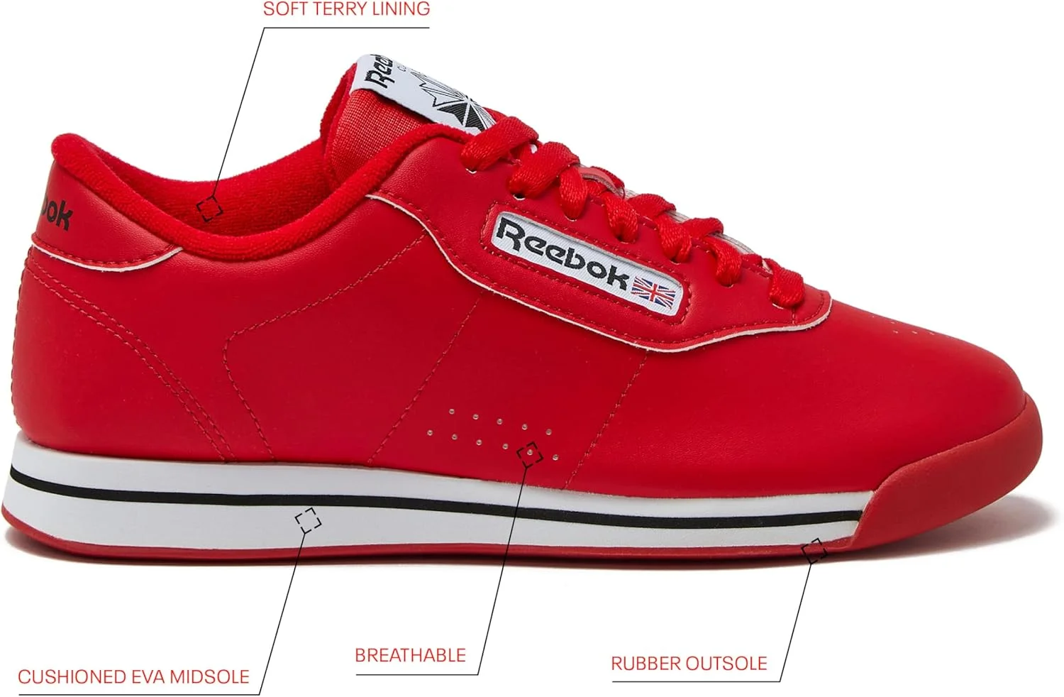 کفش ورزشی زنانه ریباک مدل پرنسس