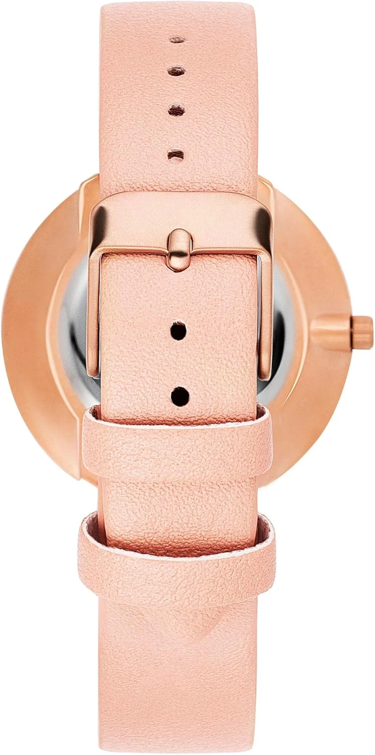 ساعت مچی آنالوگ زنانه اُرفیلیا فشن تیفانی با بند چرمی