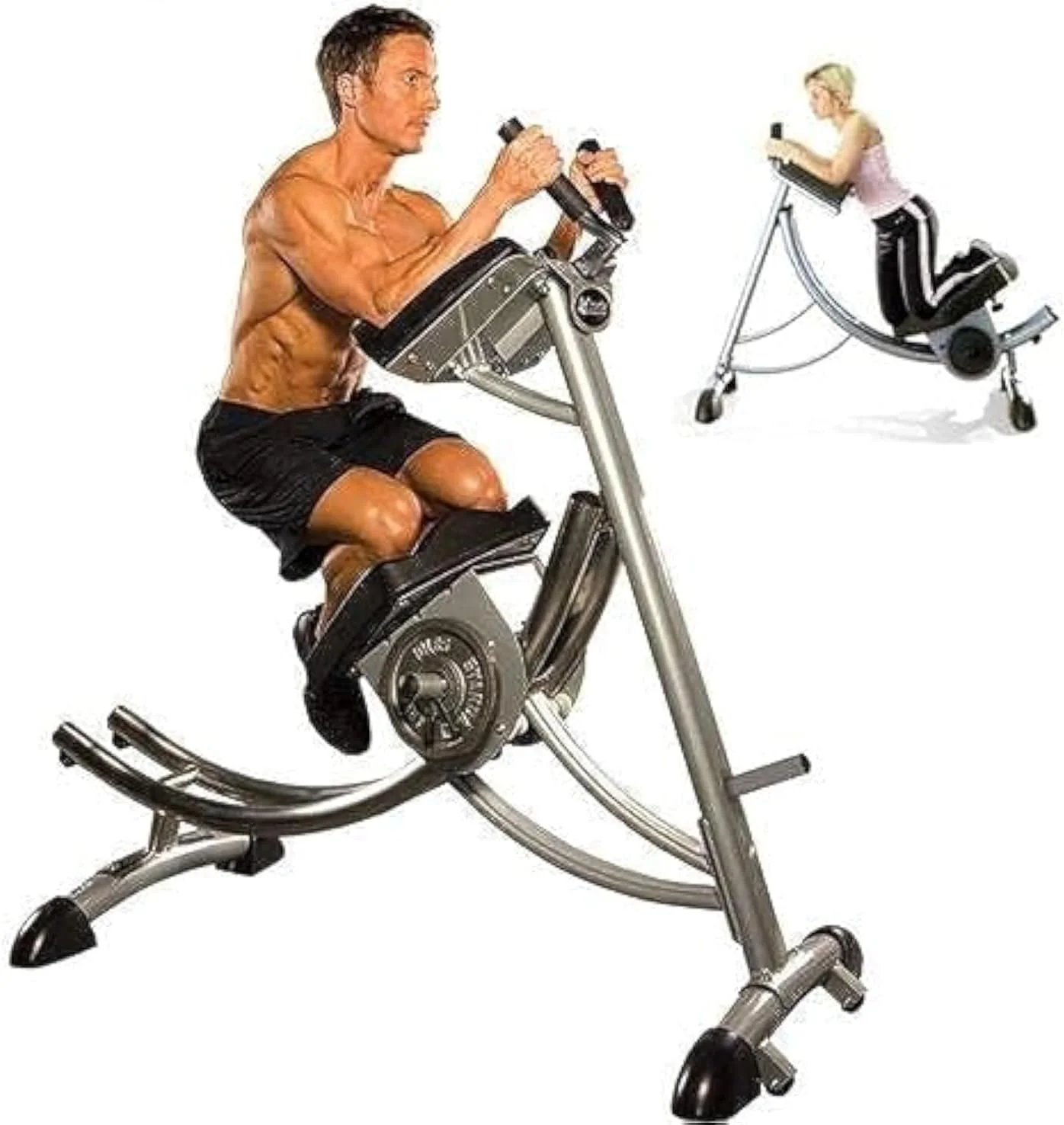 دستگاه تمرین شکم برای کاهش وزن و تقویت عضلات شکم، چند رنگ