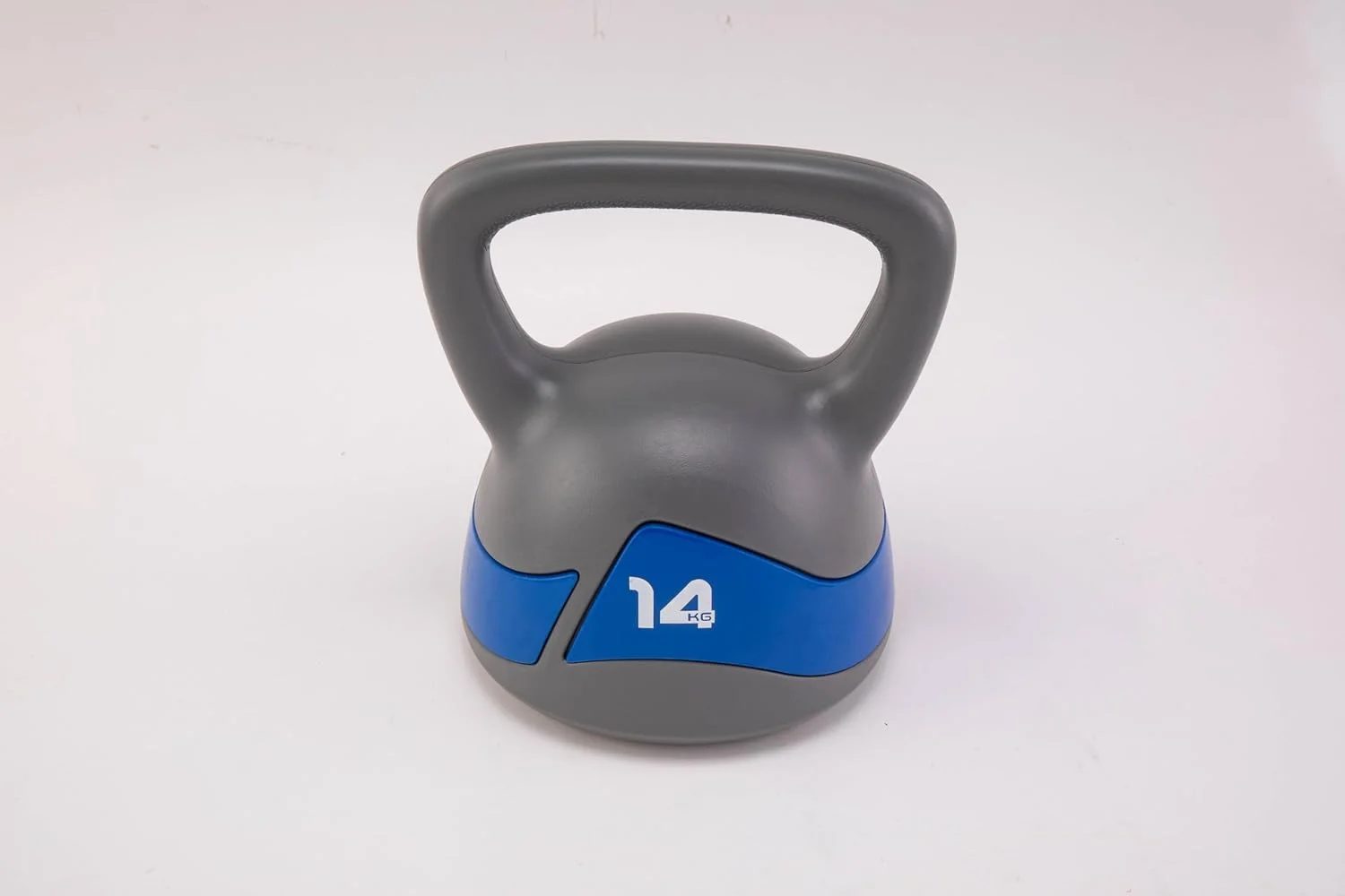 دمبل کتل بل بادی اسکالپچر، خاکستری/آبی تیره، 14 کیلوگرم