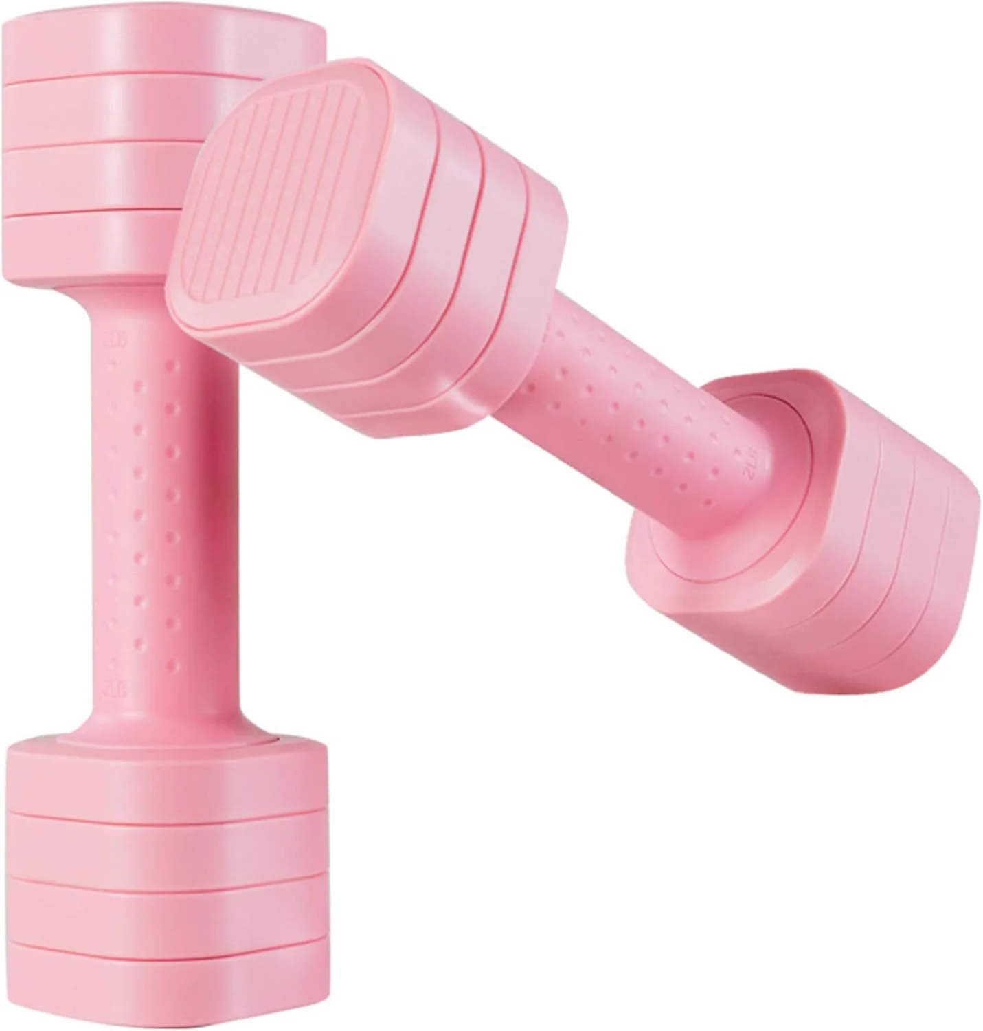 ست دمبل قابل تنظیم Beauenty، ست 2 عددی، وزنه های قابل تنظیم 2، 3، 4 و 5 پوندی، دمبل های تناسب اندام خانگی برای مردان و زنان برای تمرینات قدرتی بازو، تمرینات تناسب اندام