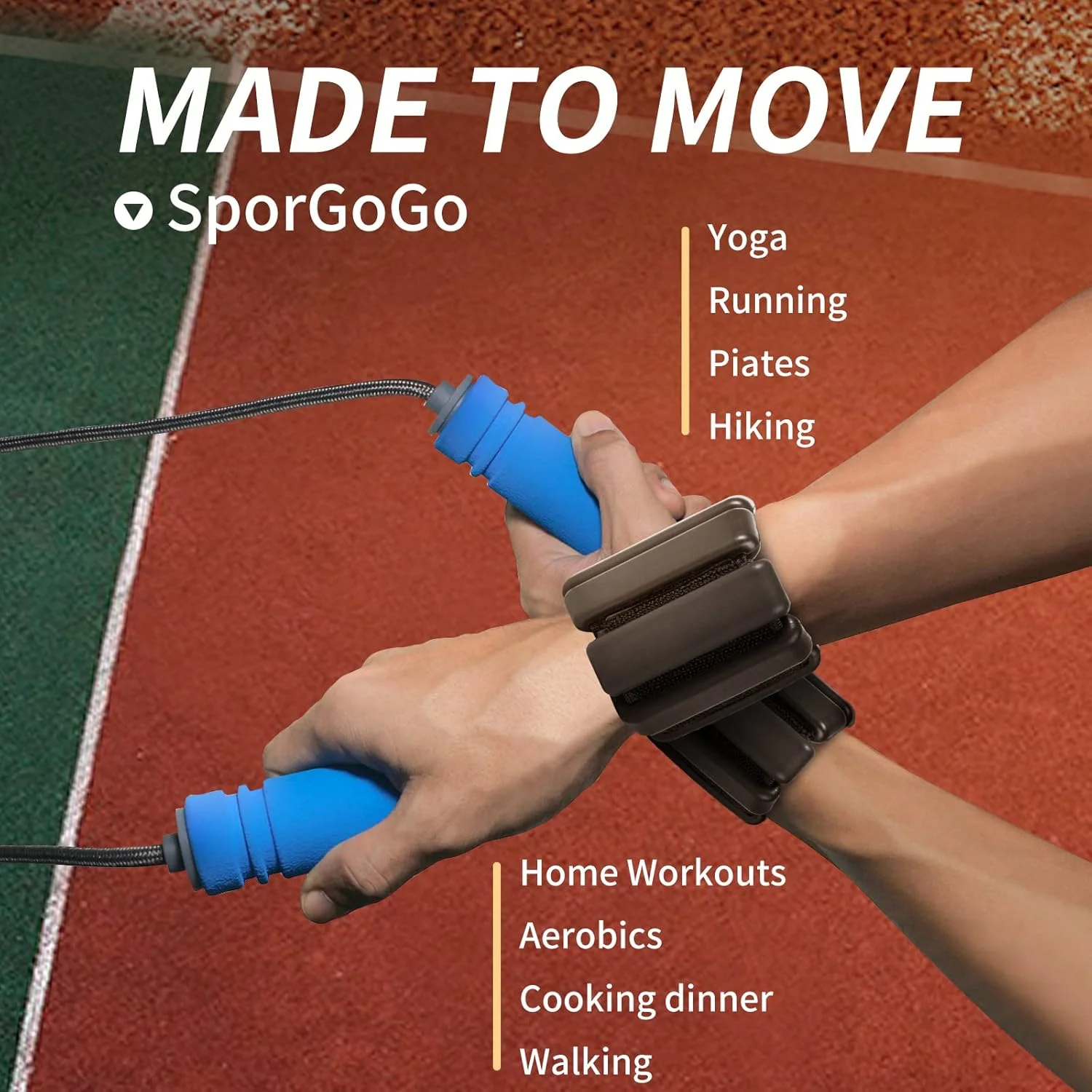 وزنه مچ پا و دست قابل تنظیم آرکئوپتریکس برای مردان و زنان، یک جفت وزنه مچ پا 2 پوندی برای باشگاه، تناسب اندام، تمرین، پیاده روی، دویدن، یوگا، پیلاتس، پیاده‌روی، ایروبیک - مشکی