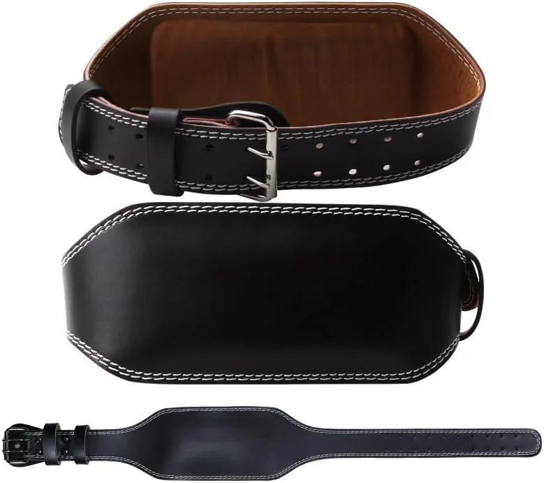 کمربند بدنسازی برای اسکوات، وزنه برداری، ددلیفت، پاورلیفتینگ، تمرینات قدرتی و بدنسازی، پشتیبانی از کمر با سگک غلتکی فولادی