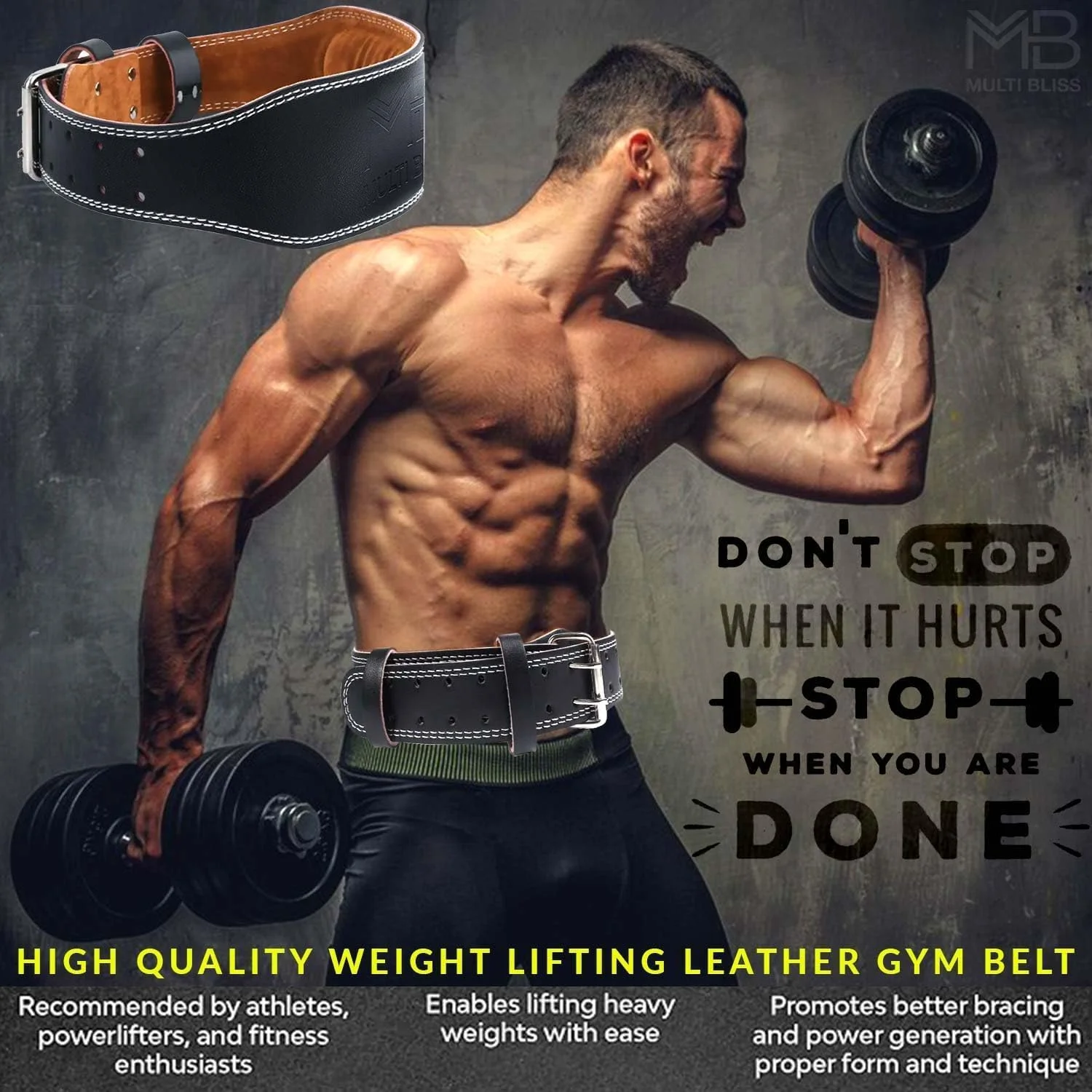 کمربند بدنسازی برای اسکوات، وزنه برداری، ددلیفت، پاورلیفتینگ، تمرینات قدرتی و بدنسازی، پشتیبانی از کمر با سگک غلتکی فولادی