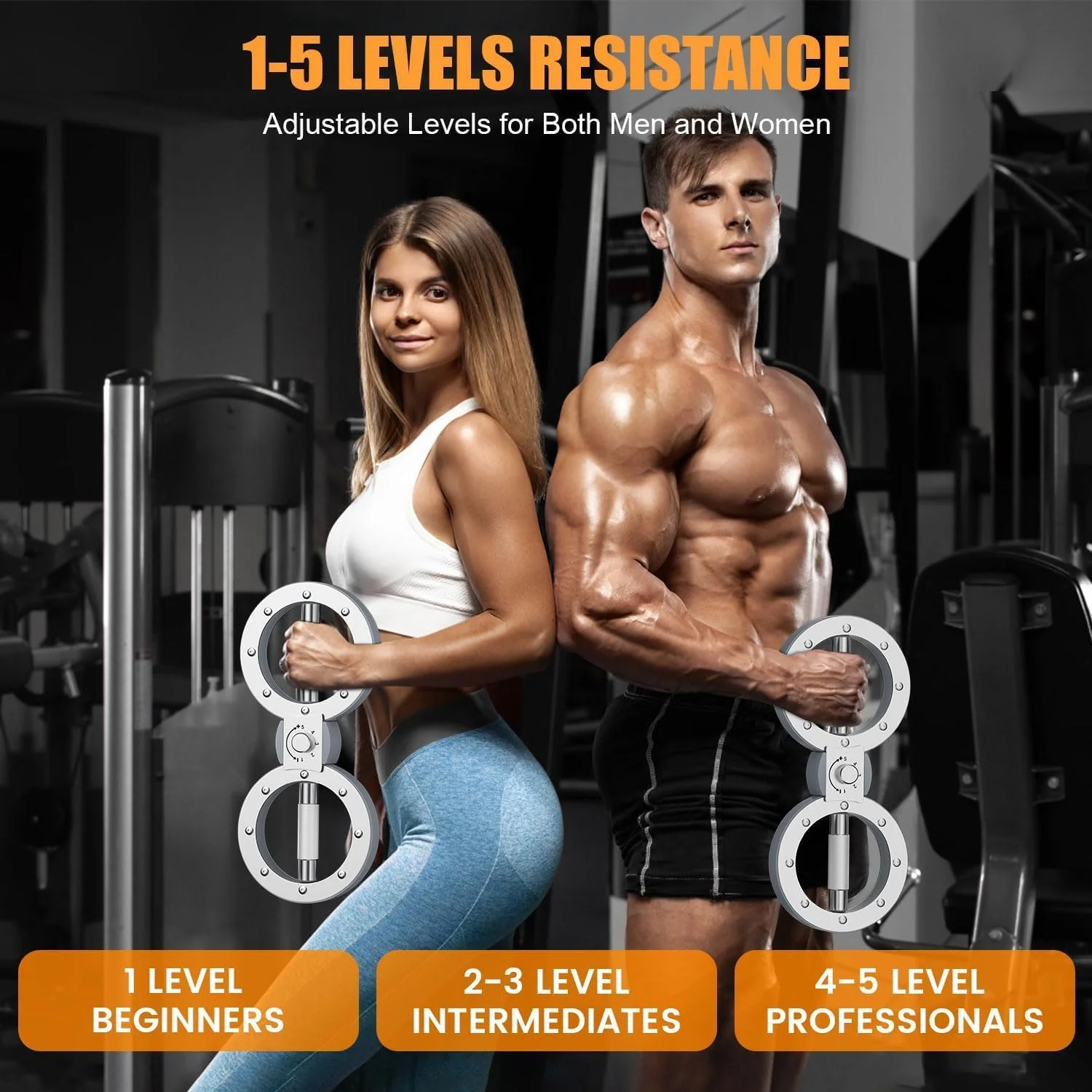 دستگاه چرخشی سوزاننده، تجهیزات تمرین بازو 5.4 کیلوگرمی با مقاومت قابل تنظیم، تمرین دهنده چرخشی چند منظوره برای تقویت قدرت گرفتن