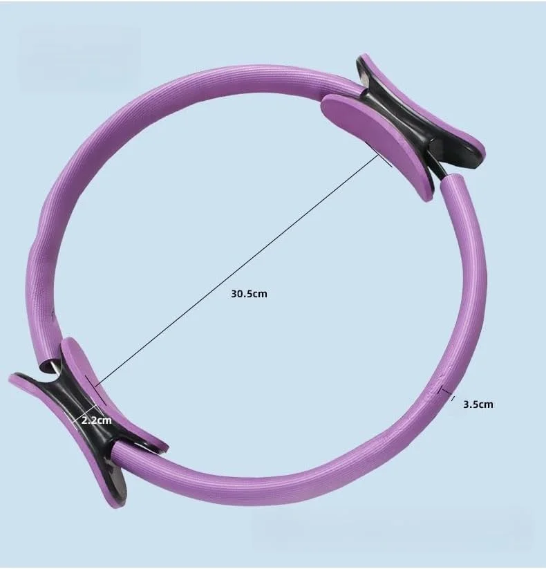 ست حلقه پیلاتس فروشگاه سفید - ممتاز - مقاوم در برابر تغییر شکل با دستگیره های دوگانه بالشتکی - شامل توپ مینی پیلاتس مقاوم در برابر ترکیدگی - کیف رایگان ست حلقه پیلاتس فروشگاه سفید - ممتاز - مقاوم در برابر تغییر شکل با دستگیره های دوگانه بالشتکی - شامل توپ مینی پیلاتس مقاوم در برابر ترکیدگی - کیف رایگان