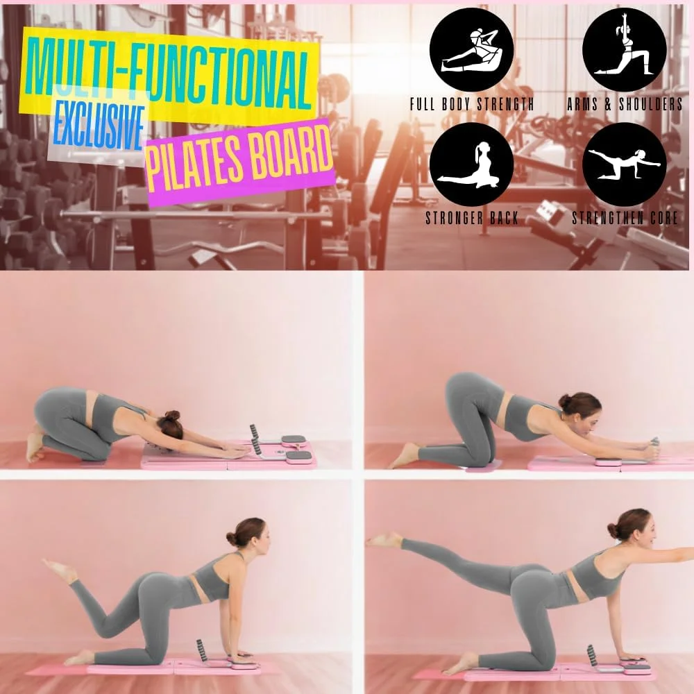تخته پیلاتس، تخته شکم چند منظوره، تمرین دهنده عضلات شکم، دستگاه تمرین شکم، تخته تمرین، تجهیزات تمرین عضلات شکم، تجهیزات تمرین هسته بدن