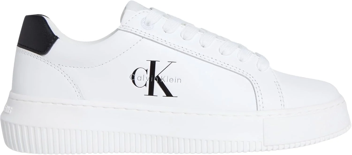 کفش کتانی زنانه کالوین کلاین مدل Chunky Cupsole Mono Lth Wn Yw0yw01872 کفش کتانی زنانه کالوین کلاین مدل Chunky Cupsole Mono Lth Wn Yw0yw01872