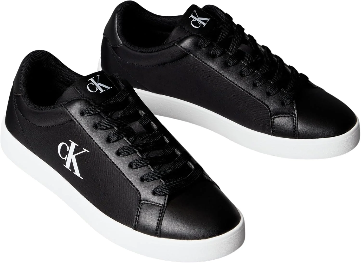 کفش کتانی زنانه کالوین کلاین مدل Cupsole Laceup Pu Mg Yw0yw01781