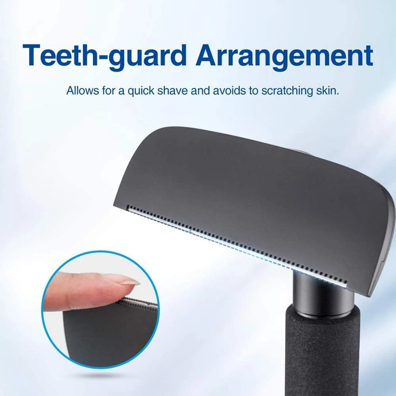 تیغ اصلاح پشت، ریش تراش پشت، تیغ اصلاح بدن مردانه قابل تنظیم، اصلاح ایمن و بدون درد پشت، قابل استفاده خشک و مرطوب، ریش تراش برقی حرفه ای بدن، از بین بردن موهای پشت بدون درد