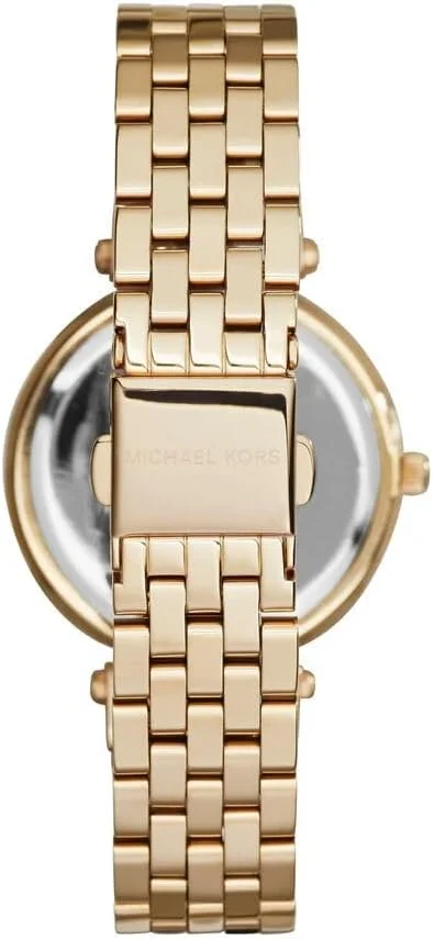 ساعت مایکل کورس دارسی با روکش طلایی، سایز 33 میلی متر ساعت مایکل کورس دارسی با روکش طلایی، سایز 33 میلی متر