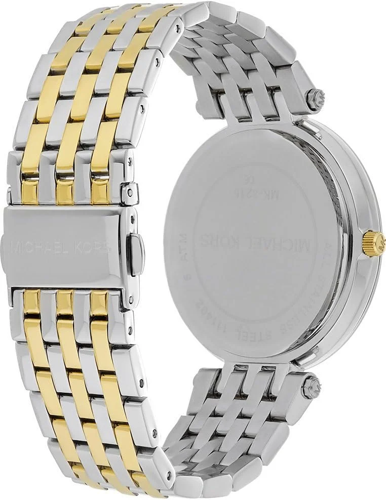 ساعت زنانه مایکل کورس مدل DARCI، اندازه قاب 39 میلی متر، حرکت سه عقربه، بند استیل ضد زنگ ساعت زنانه مایکل کورس مدل DARCI، اندازه قاب 39 میلی متر، حرکت سه عقربه، بند استیل ضد زنگ