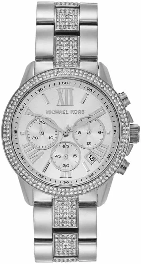 ساعت زنانه MICHAEL KORS Brynn، موتور کرنوگراف کوارتز با بند استیل ضد زنگ