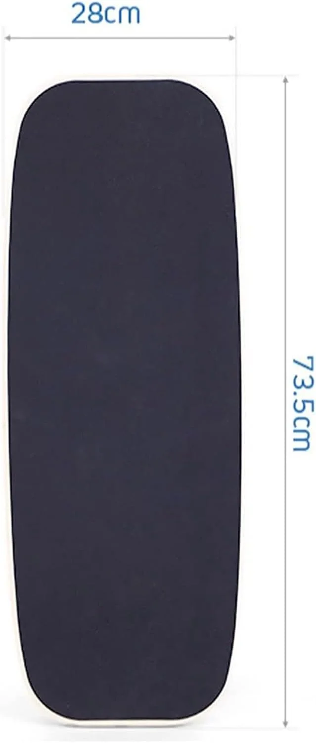 تخته تعادل Jaffiust، چوب با توقف کننده های قابل تنظیم، 3 گزینه فاصله مختلف، مناسب برای اسکیت، هاکی روی چمن و تمرینات موج سواری