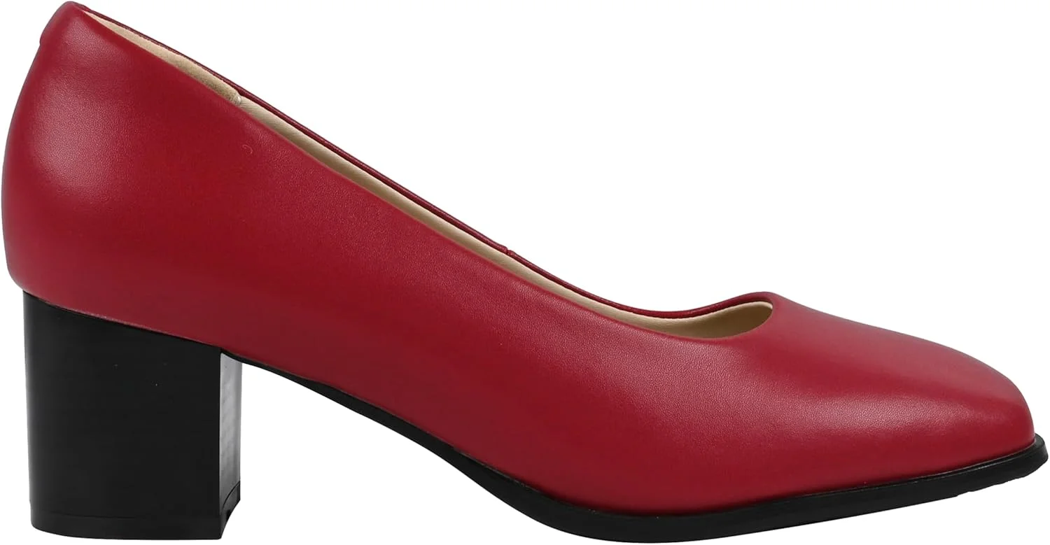 کفش پاشنه بلند چرم طبیعی یومی هیلفلکس - ایده آل برای کارمندان اداری و متخصصان، با فوم نرم مموری، پاشنه 6 سانتی متری و طراحی جلوی پهن شیک کفش پاشنه بلند چرم طبیعی یومی هیلفلکس - ایده آل برای کارمندان اداری و متخصصان، با فوم نرم مموری، پاشنه 6 سانتی متری و طراحی جلوی پهن شیک