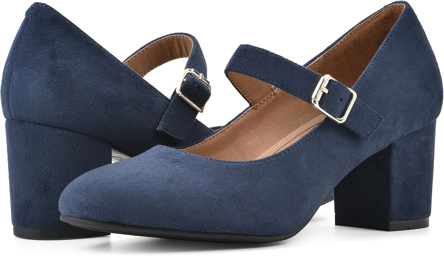 کفش زنانه وایت مانتین مدل فرنزیز مری جین پاشنه پهن