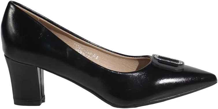 کفشهای پاشنه کوتاه زنانه SD Felano | کفشهای پاشنه دار شیک و راحت برای دختران | کفی نرم | پاشنههای بادوام برای استفاده روزمره و محیط کار کفشهای پاشنه کوتاه زنانه SD Felano | کفشهای پاشنه دار شیک و راحت برای دختران | کفی نرم | پاشنههای بادوام برای استفاده روزمره و محیط کار