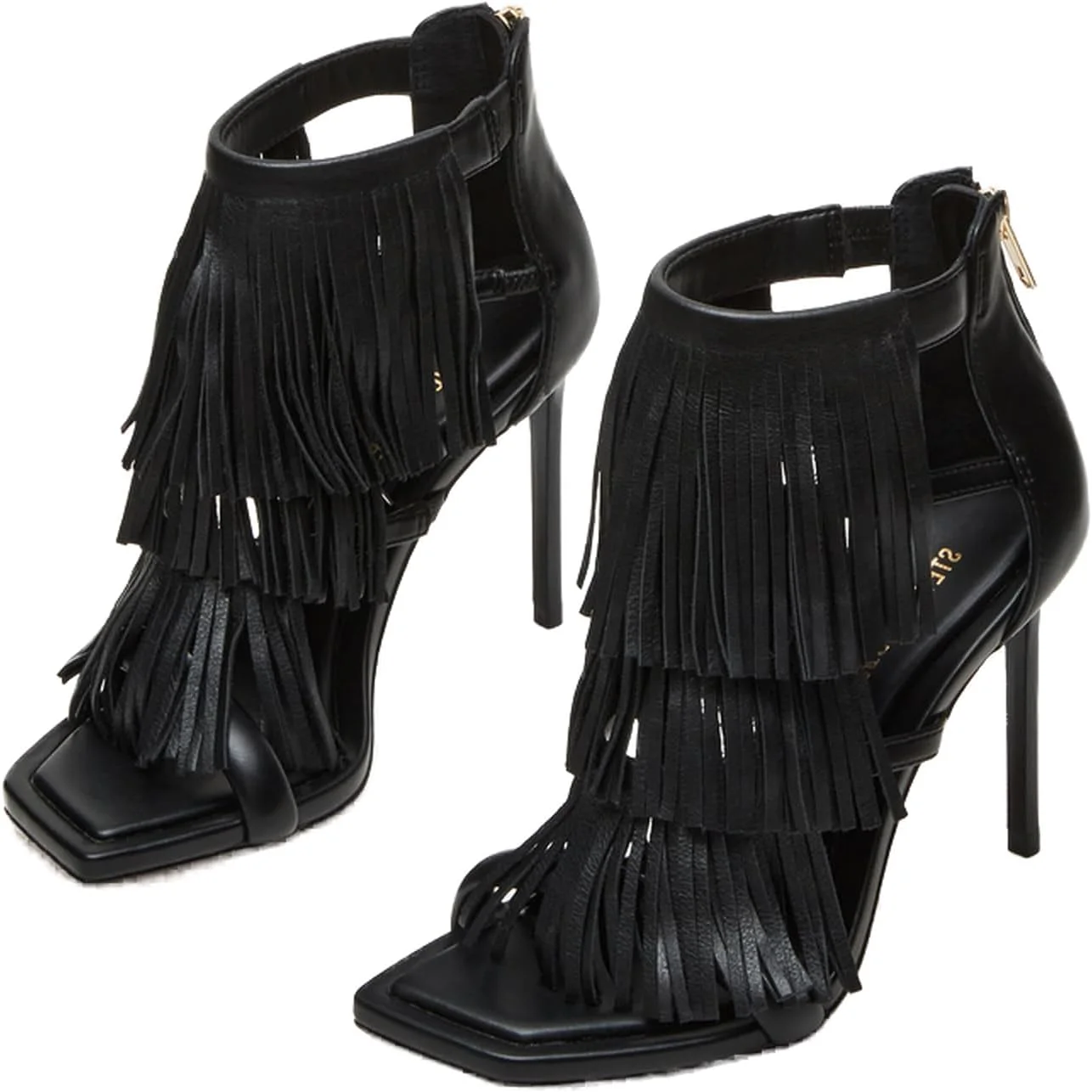 کفش پاشنه بلند زنانه استیو مادن مدل Fringzy