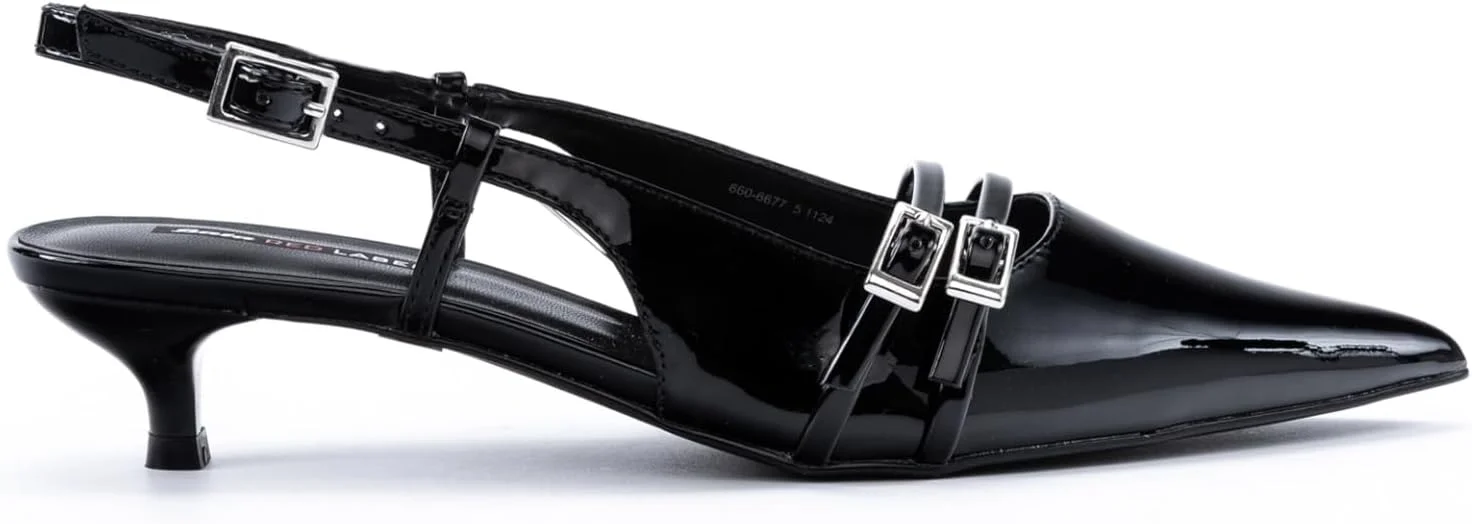 کفش پاشنه دار زنانه باتا مدل اسلینگ بک RE069