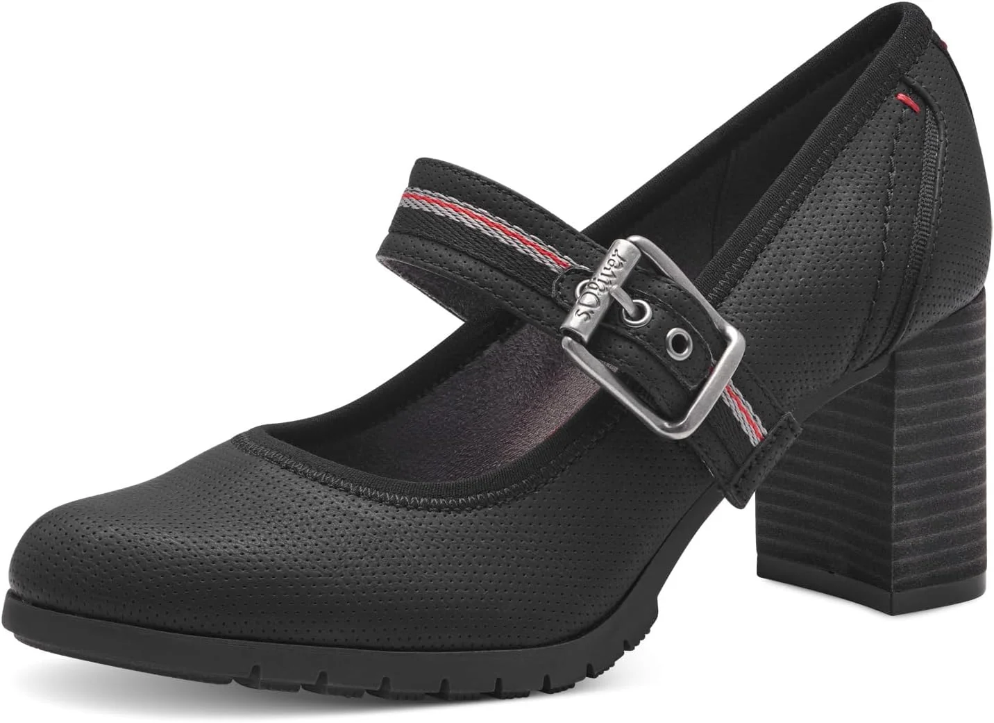 کفش پاشنه بلند زنانه اس.اولیور مدل 5-22413-43 به همراه بند