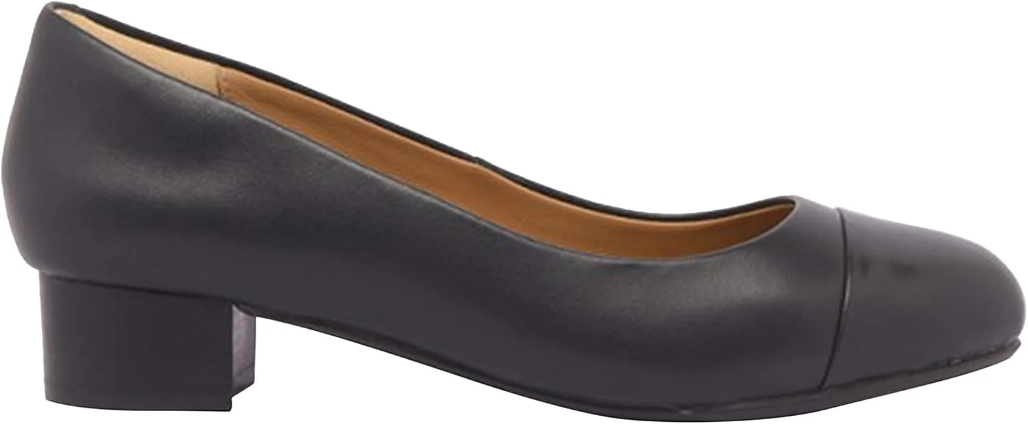 کفش پاشنه متوسط زنانه هاپیز مدل Eversmart FM، آبی سرمه ای