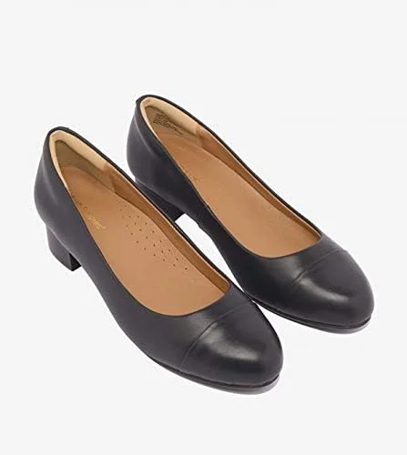 کفش پاشنه متوسط زنانه هاپیز مدل Eversmart FM، آبی سرمه ای کفش پاشنه متوسط زنانه هاپیز مدل Eversmart FM، آبی سرمه ای