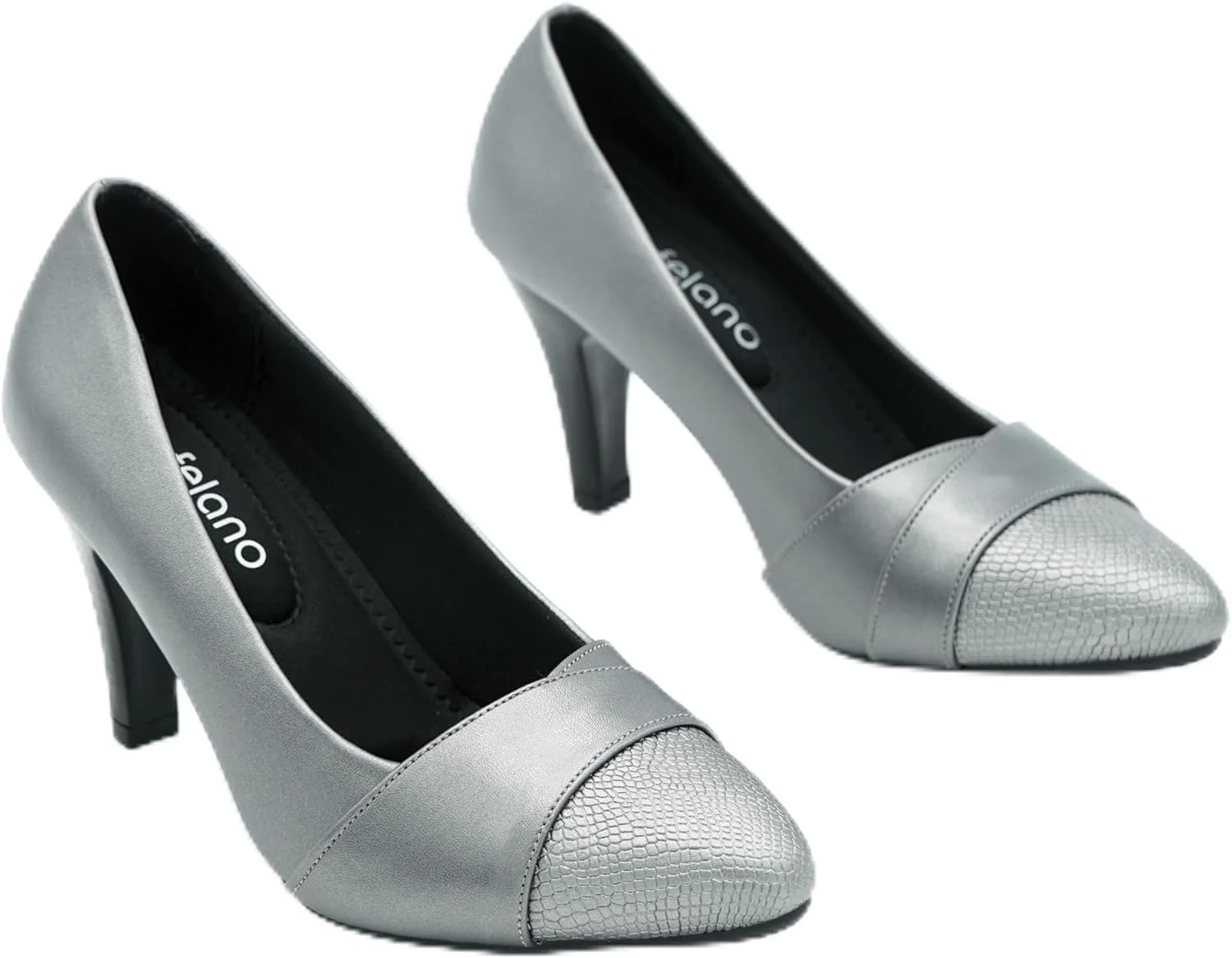 کفش پاشنه بلند زنانه | نوک تیز، راحت، کفش پاشنه بچه گانه بدون بند برای دختران و بانوان | کفش های سبک وزن مد روز زنانه برای مهمانی، عروس، لباس عروسی، کفش پاشنه بلند پلتفرم