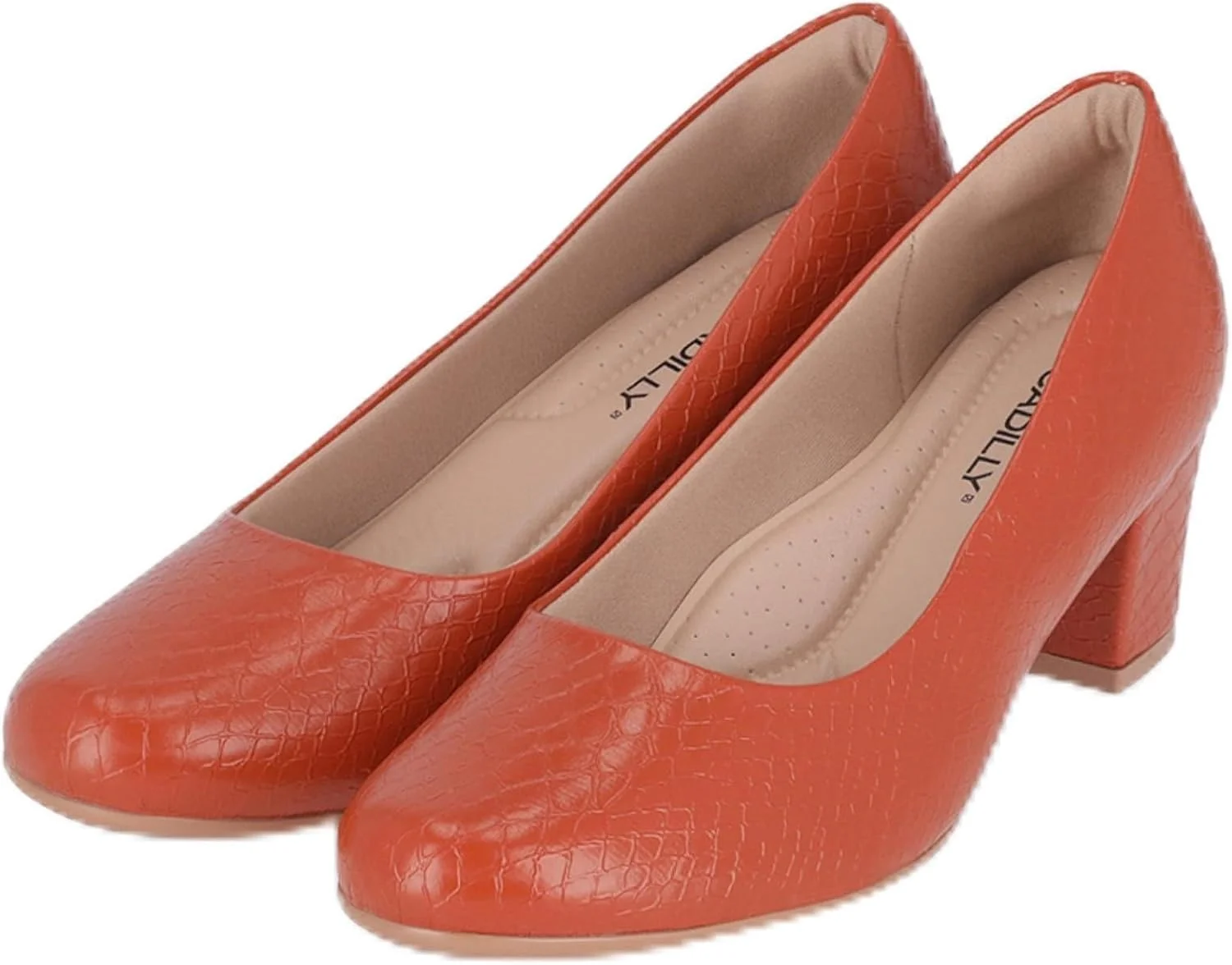 کفش های زنانه پیکادیلی مدل Slip-On با پنجه گرد و پاشنه پهن