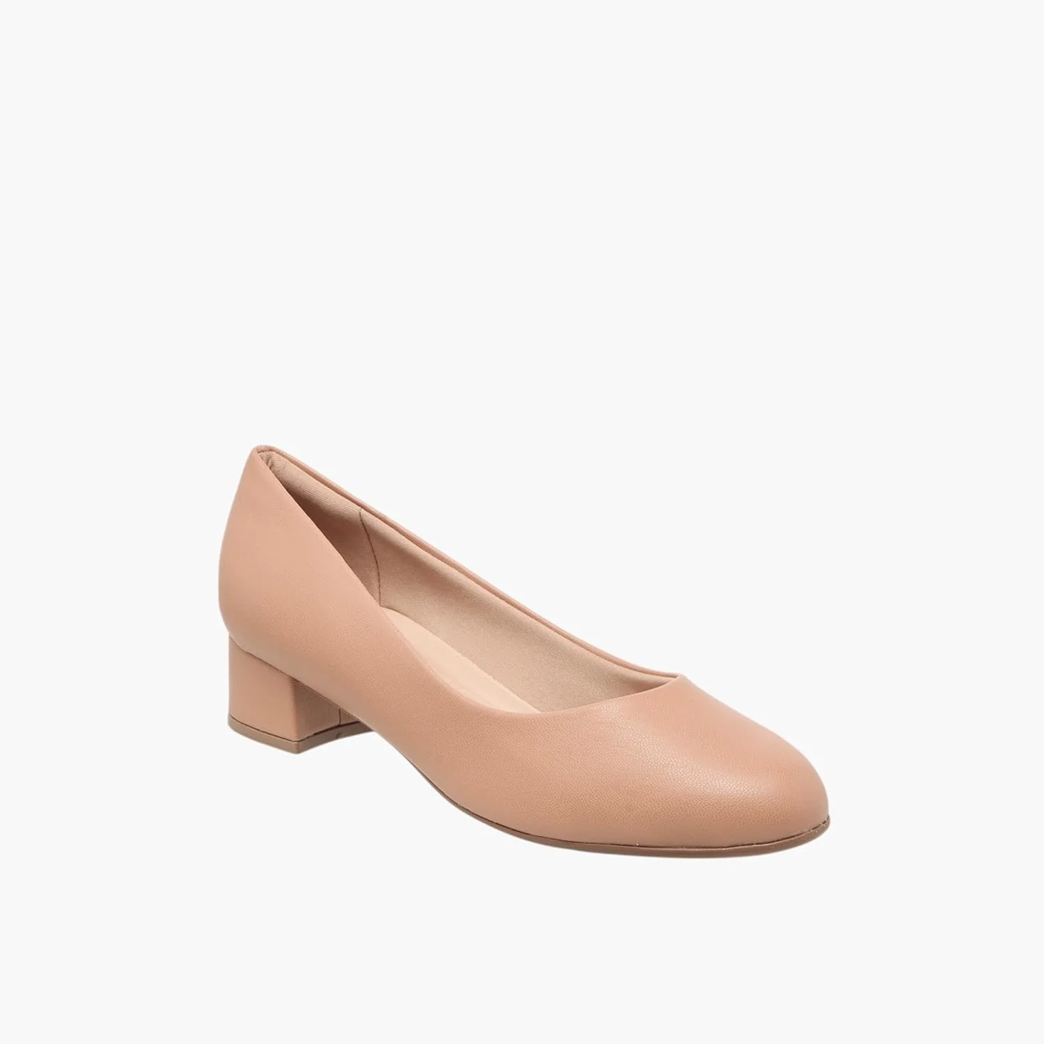 کفش پاشنه بلند زنانه پیکادیلی، مدل Slip-On و یکدست با پاشنه پهن