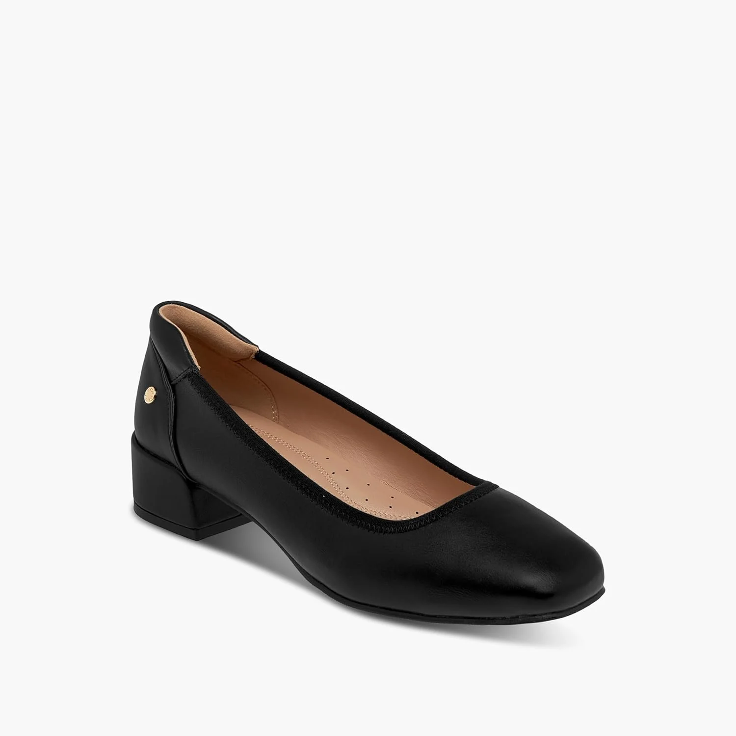 کفش پاشنه بلند زنانه پاپريكا، مدل Slip-On راحت و یکدست، پاشنه پهن، مشکی 167590513_$P، سایز 40 اروپا