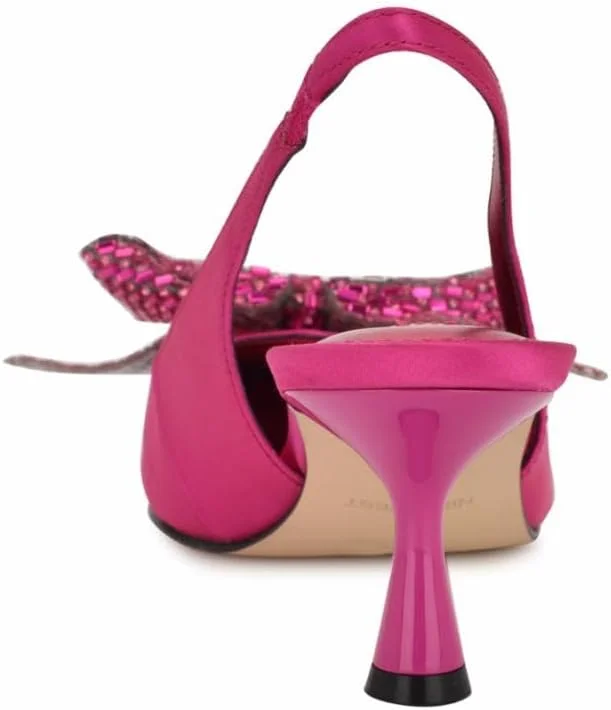 کفش پاشنه بلند زنانه ناین وست مدل Rills