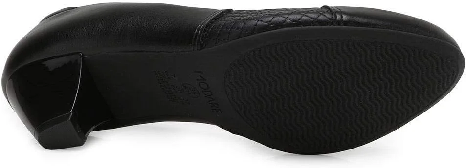 کفش پاشنه بلند مشکی زنانه Modare Zaina - کفش و صندل های راحت و شیک کفش پاشنه بلند مشکی زنانه Modare Zaina - کفش و صندل های راحت و شیک