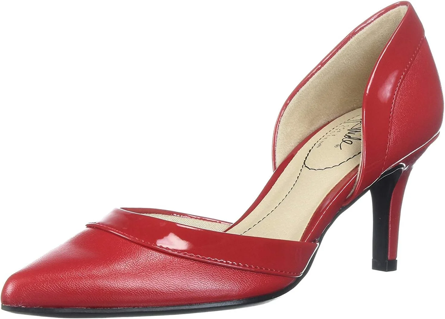 کفش پاشنه بلند زنانه LifeStride مدل Saldana، قرمز آتشین، سایز 39 اروپا کفش پاشنه بلند زنانه LifeStride مدل Saldana، قرمز آتشین، سایز 39 اروپا