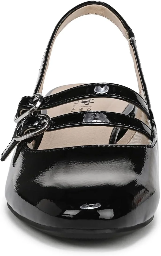 کفش پاشنه بلند زنانه لایف استراید مدل بئاتریس، مشکی ورنی، سایز 40.5 اروپا