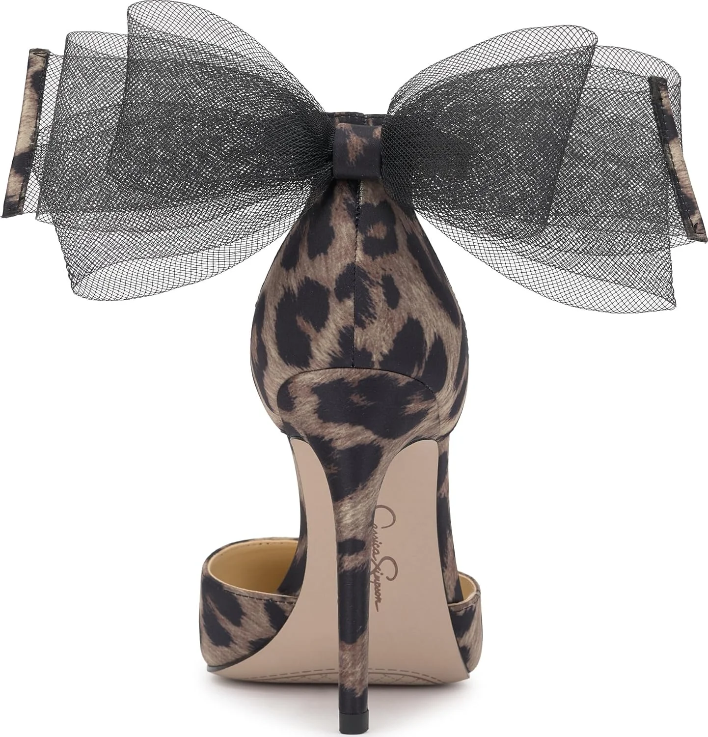 کفش پاشنه بلند زنانه جسیکا سیمپسون مدل Phindies با پاپیون ساتن