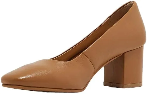 کفش پاشنه بلند زنانه مدل دلتا با پنجه مربعی