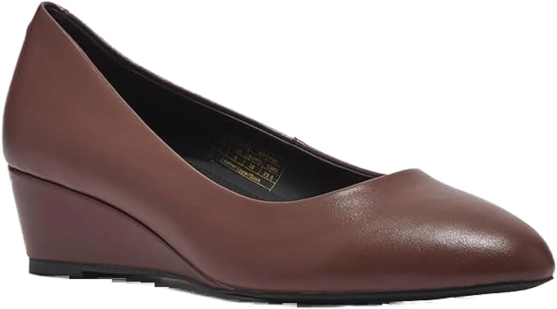 کفش پاشنه بلند چرمی زنانه HUSHPUPPIES مدل Hpw2225-211