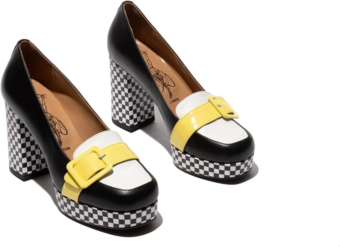 کفش پاشنه بلند زنانه مدل Ello242fly برند Fly London