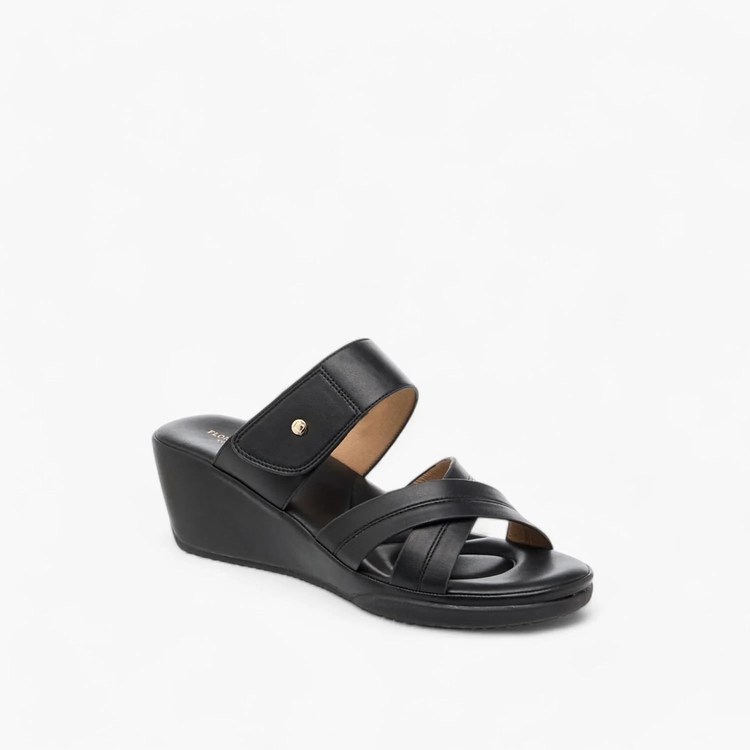 فلورا بلا بای شواکسپرس زنانه - صندل های روفرشی با طرح مونوگرام و پاشنه لژدار فلورا بلا بای شواکسپرس زنانه - صندل های روفرشی با طرح مونوگرام و پاشنه لژدار