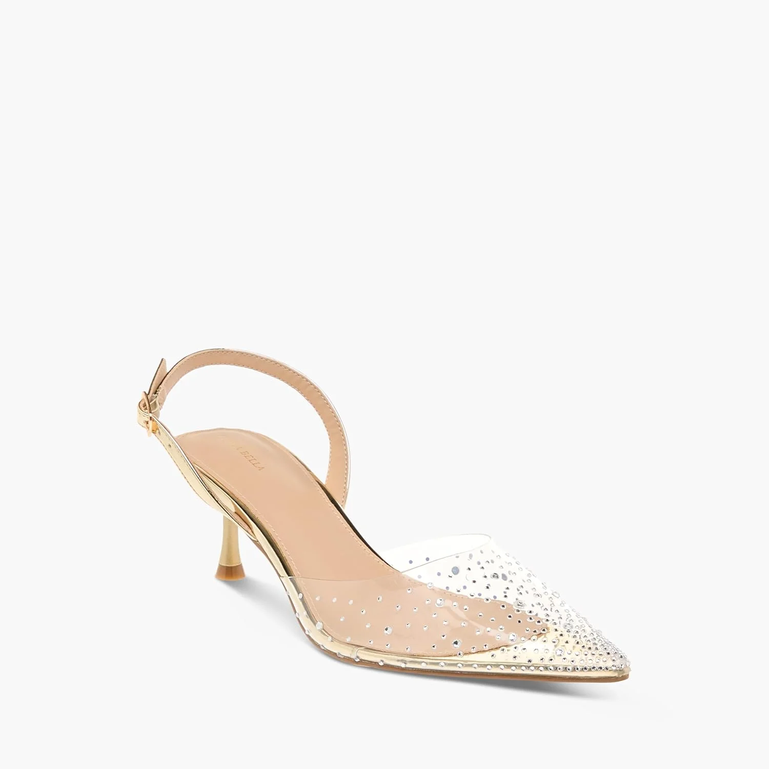 کفش پاشنه بلند زنانه فلورا بلا از شواکسپرس - تزیین شده با پاشنه های پهن و سگک