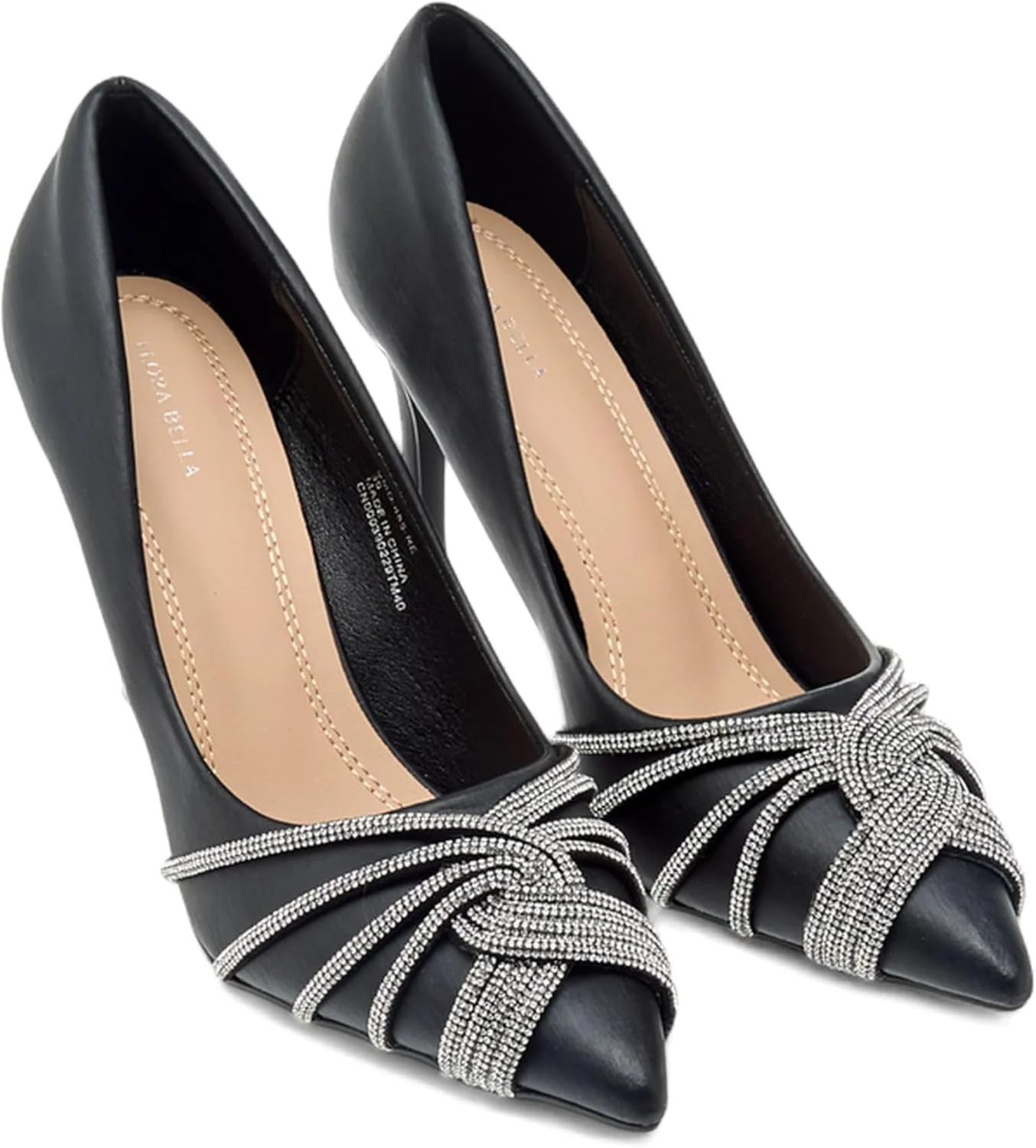 کفش پاشنه بلند زنانه Flora Bella از Shoexpress - مدل Slip-On تزیین شده با پاشنه سوزنی