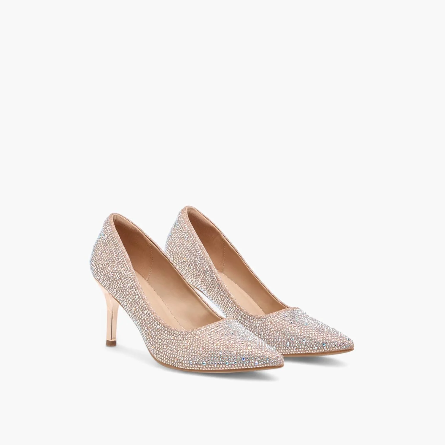 کفش پاشنه بلند زنانه Flora Bella Shoexpress، طرح دار، نوک تیز و پاشنه سوزنی