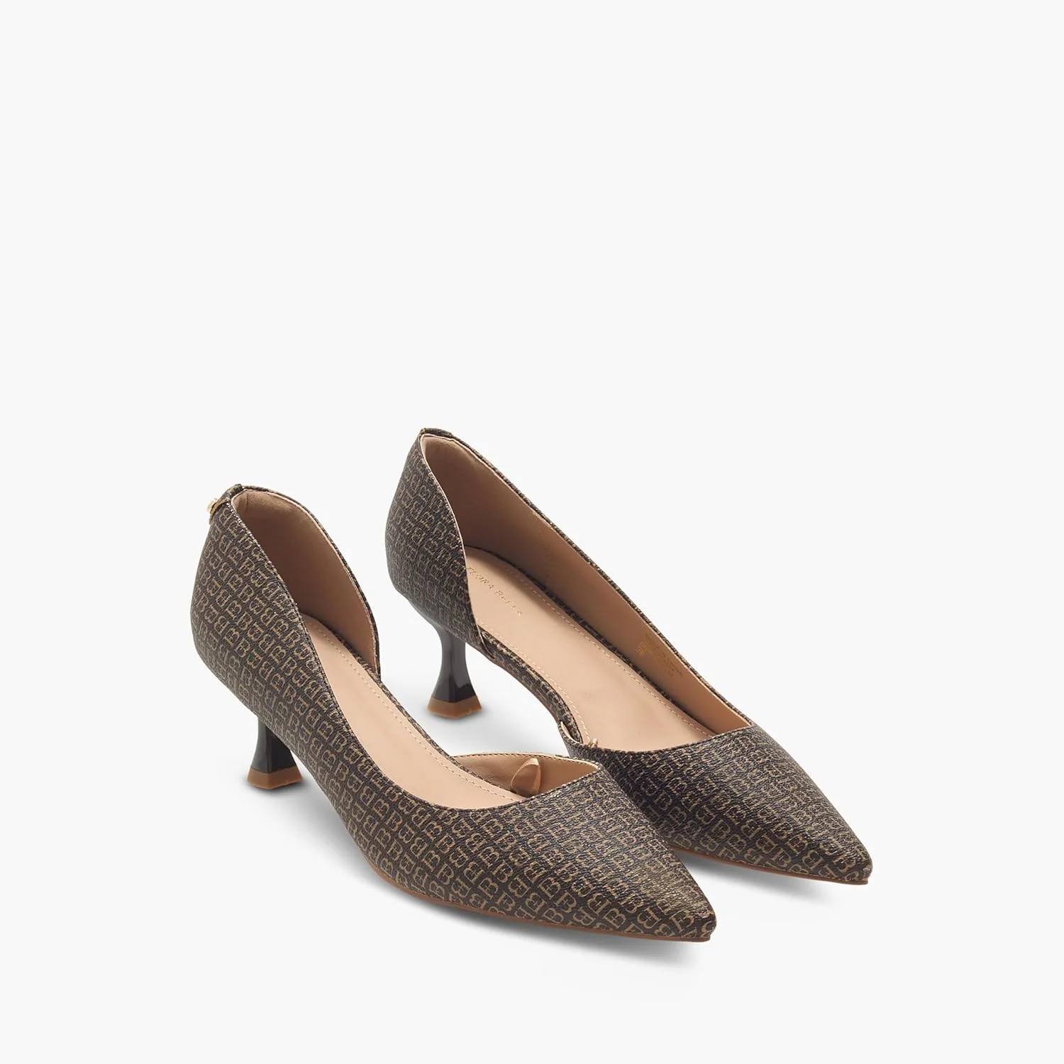 صندل های زنانه فلورا بلا از شواکسپرس - صندل های نوک تیز یکدست با پاشنه های گشاد