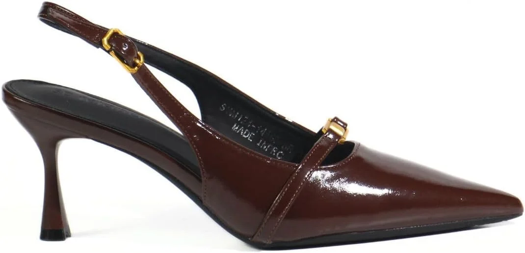 کفش پاشنه بلند زنانه SD Felano - کفش های پاشنه گربه ای با مواد اولیه ممتاز برای زنان، کفش های مجلسی Slip-On با کفی نرم، پاشنه های شیک برای عروسی و مهمانی