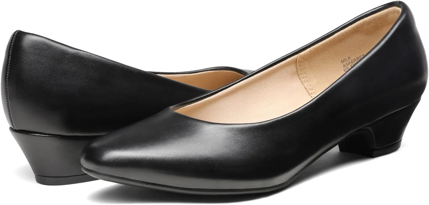 کفش پاشنه کوتاه زنانه مدل میلا