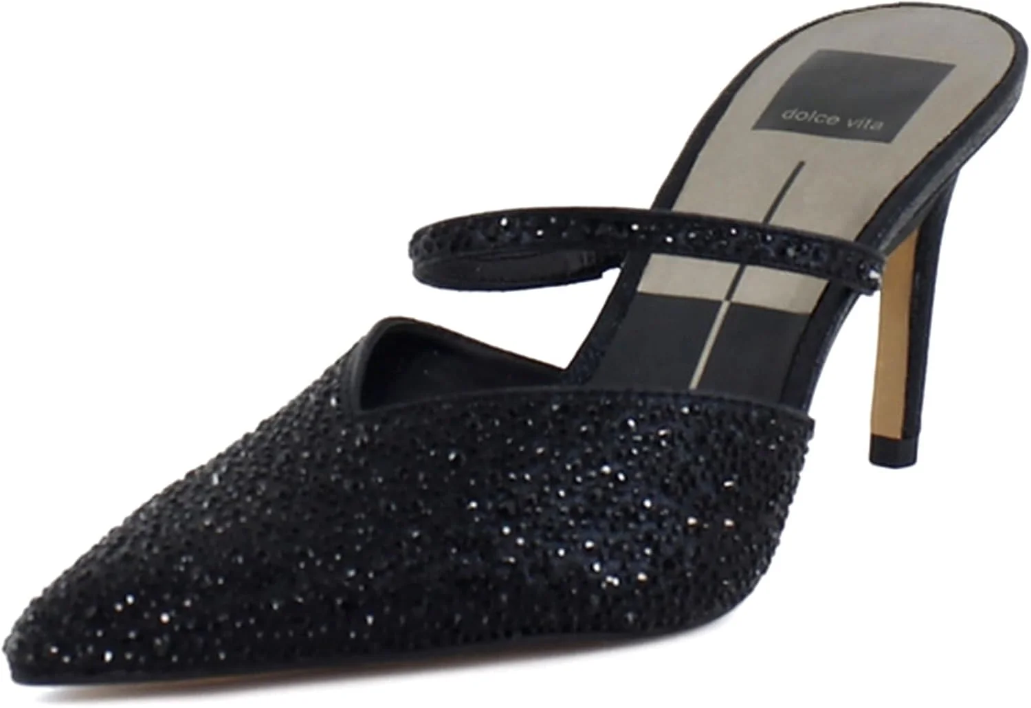 کفش پاشنه بلند زنانه Dolce Vita مدل Kanika با تزیینات کریستالی