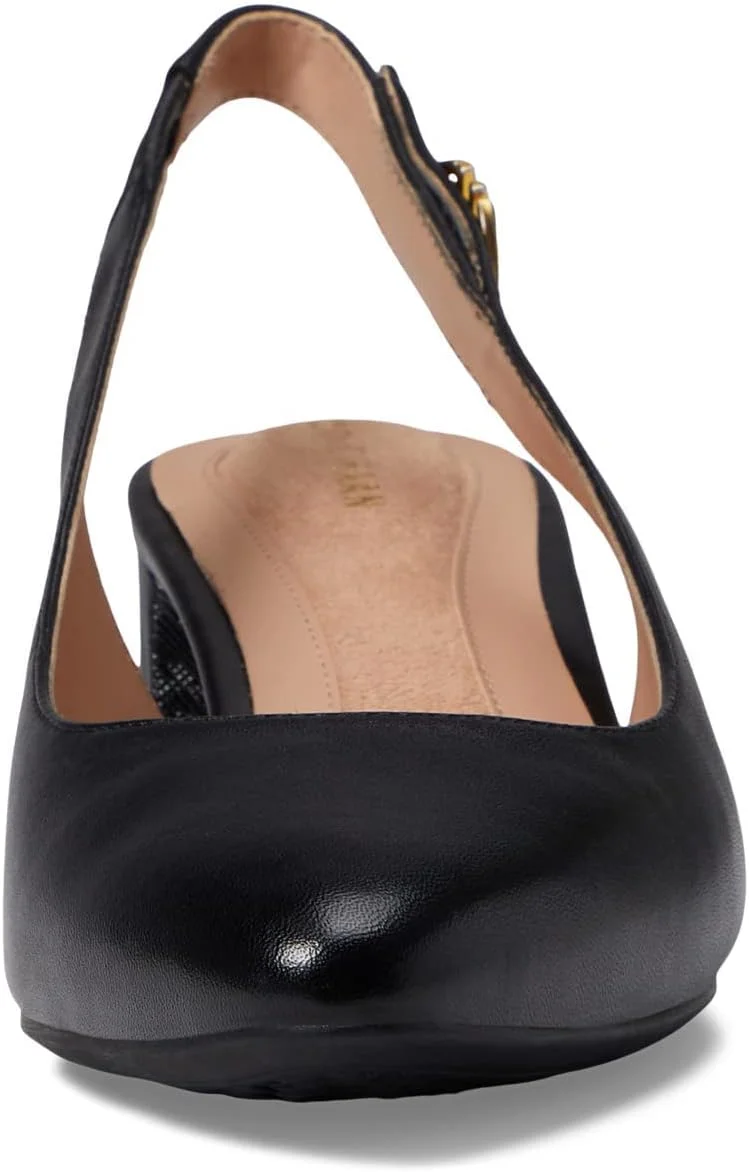 کفش پاشنه بلند زنانه کول هان مدل Go-to Slingback با پاشنه 45 میلی‌متری